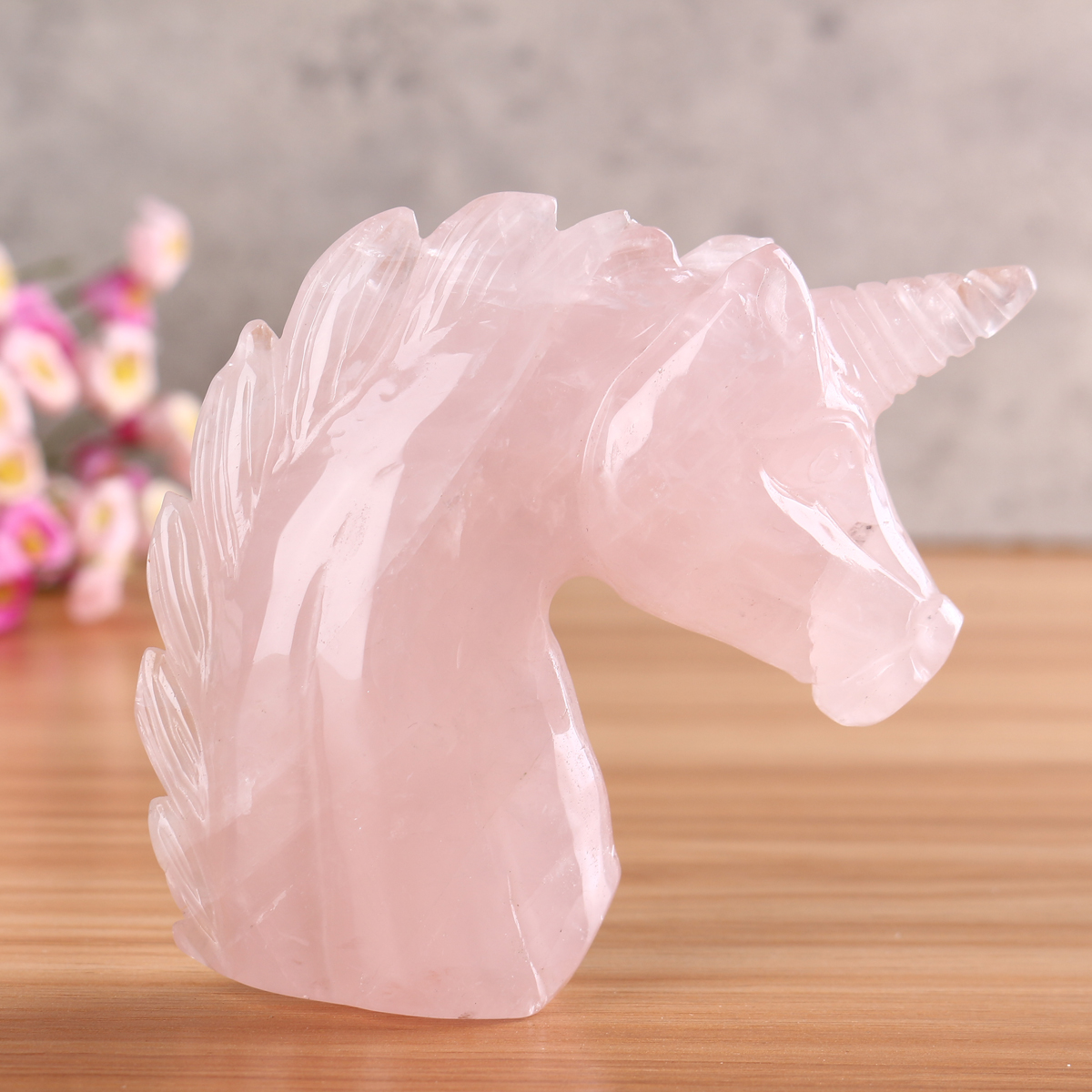 Large-Natural-Pink-Rose-Gemstone-Quartz-Hand-Carved-Unicorn-Crystals-Reiki-Healing-Stone-Statue-Deco-1558897-4