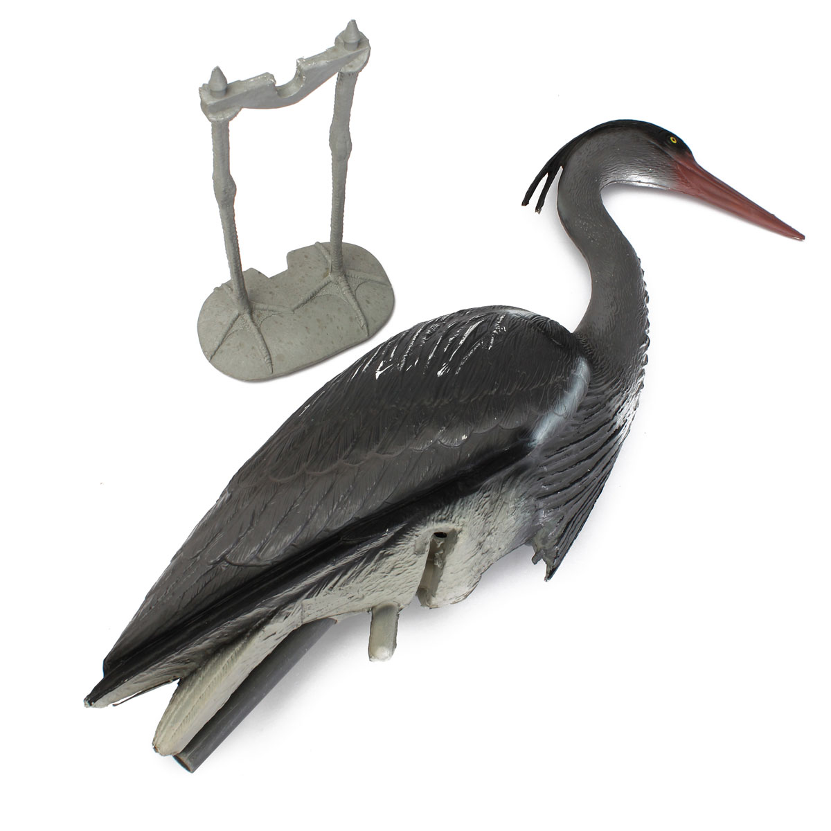 Large-Plastic-Resin-Decoy-Heron-Garden-Decorations-Bird-Scarer-Fish-Pond-Koi--Decorations-1001076-9