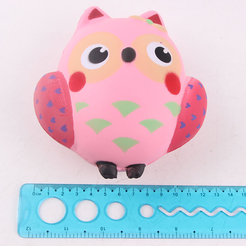 PU-Simulation-Cute-Pink-Owl-Squishy-Office-Relief-Toys-1230198-6