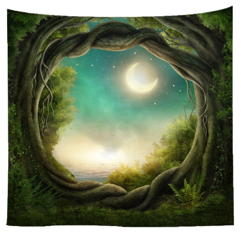 Polyester-Fancy-Moon-Light-Tapestry-Throw-Mat-Yoga-Rug-Wall-Hanging-Home-Decor-Art-Crafts-1482752-8