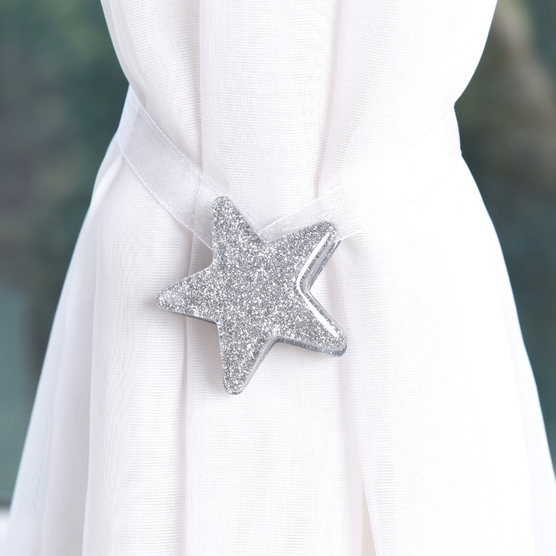 Shining-Star-Shaped-Magnet-Ribbon-Curtain-Tie-Concise-Style-Curtain-Buckle-1281837-4