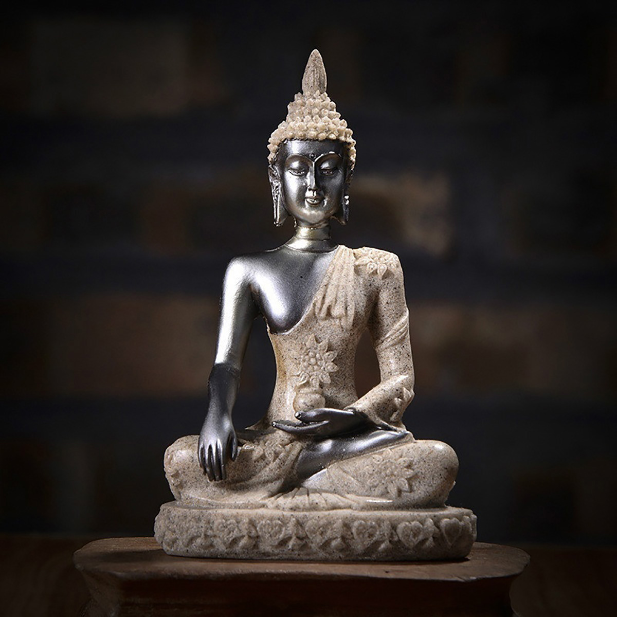 Sitting-Thai-Statue-Sculpture-Outdoor-Indoor-Statue-Ornament-Home-Decorations-1582215-4