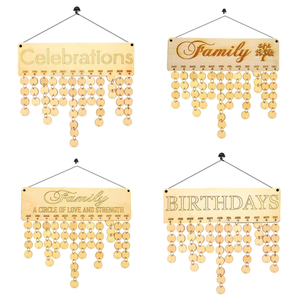 Wood-Birthday-Reminder-Wood-Plaque-Board-Sign-Family-DIY-Calendar-Home-Decorations-1210529-2