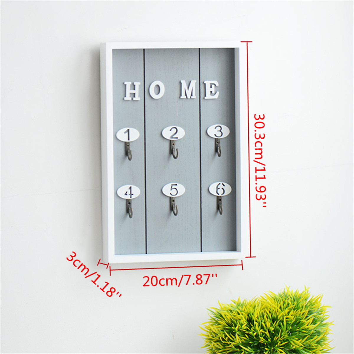 Wooden-Key-Box-Shabby-Wall-Hanging-Storage-Keys-Hook-Cabinet-Home-Decorations-1522103-7