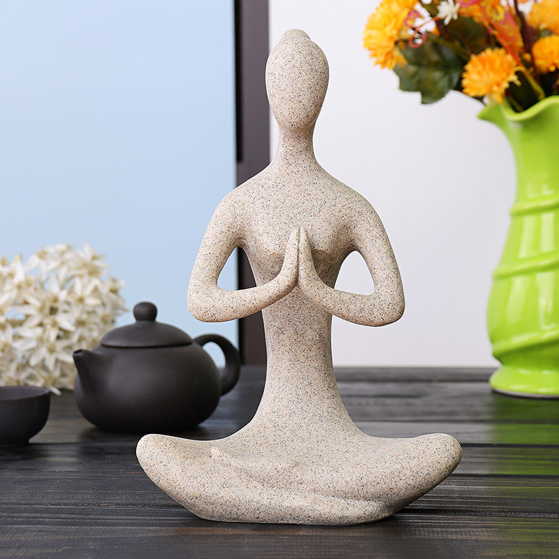 Yoga-Lady-Ornament-Figurine-Home-Indoor-Outdoor-Garden-Decorations-Buddhism-Statue-Creative-Gift-1402435-4
