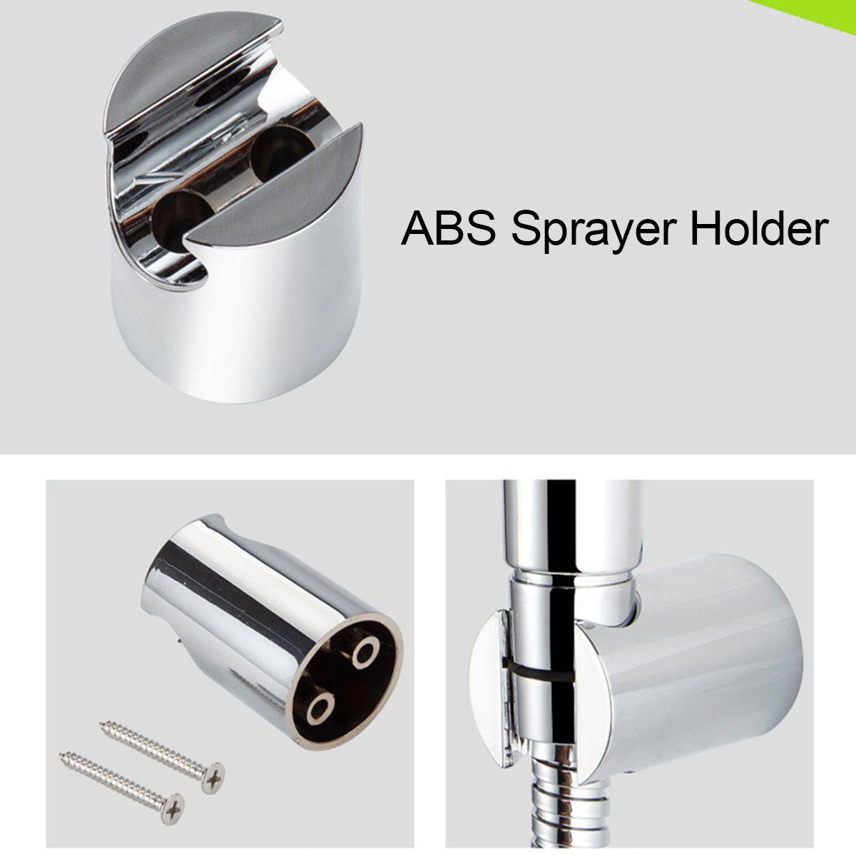 ABS-Hand-Held-Bidet-Spray-Toilet-Attachment-Diaper-Sprayer-Hose-Holder-Bathroom-1660807-4