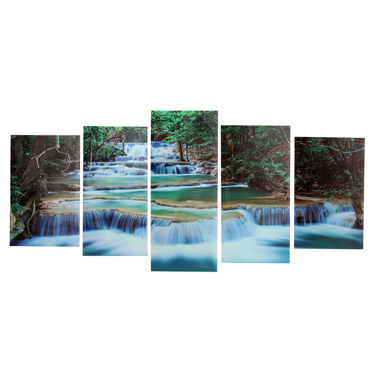 Large-Framed-Canvas-Prints-Forest-Waterfall-Painting-Home-Hanging-Wall-Decorations-1444004-1