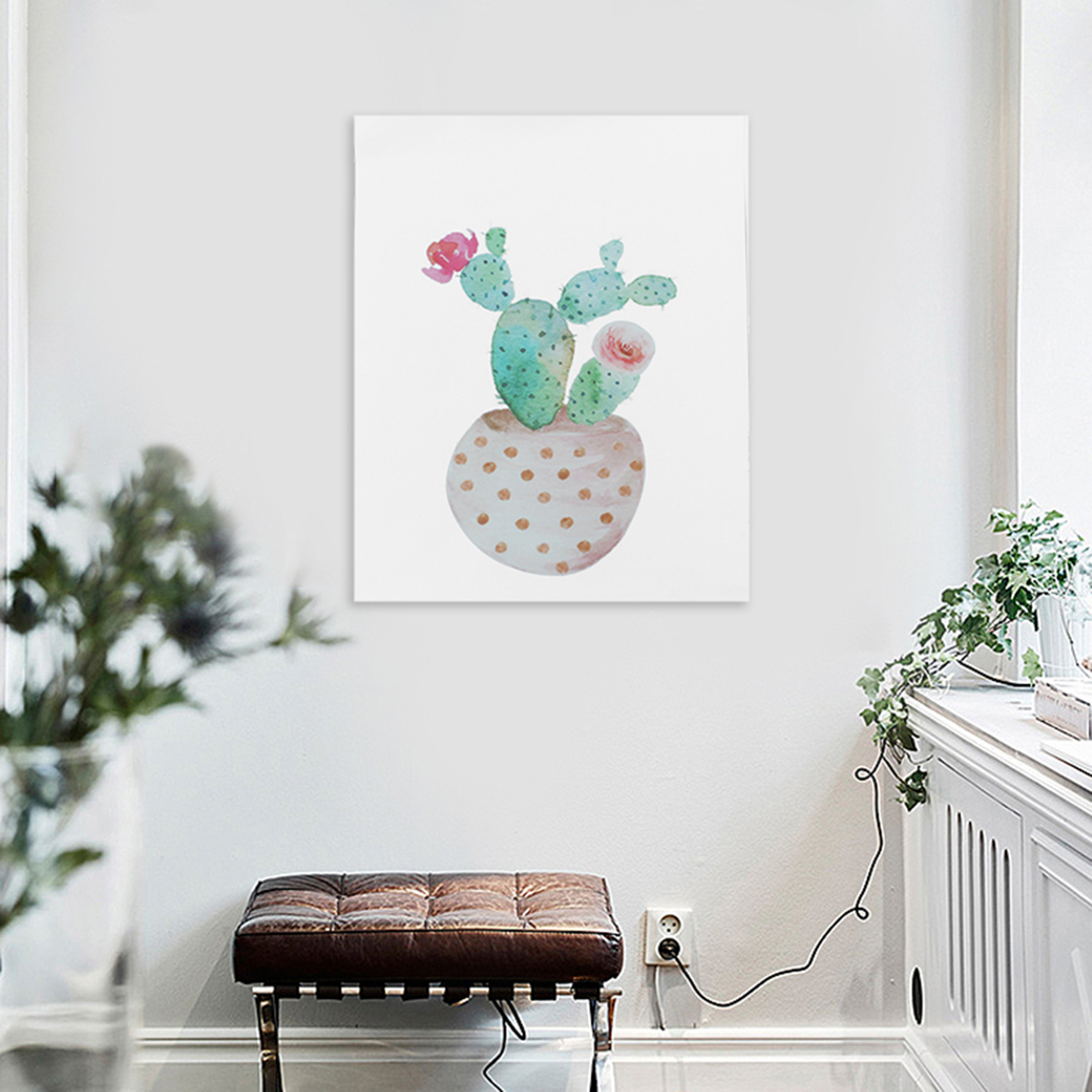 Watercolor-Cactus-Canvas-Painting-Unframed-Wall-mounted-Modern-Art-Painting-for-Living-Room-Bedroom--1867206-10