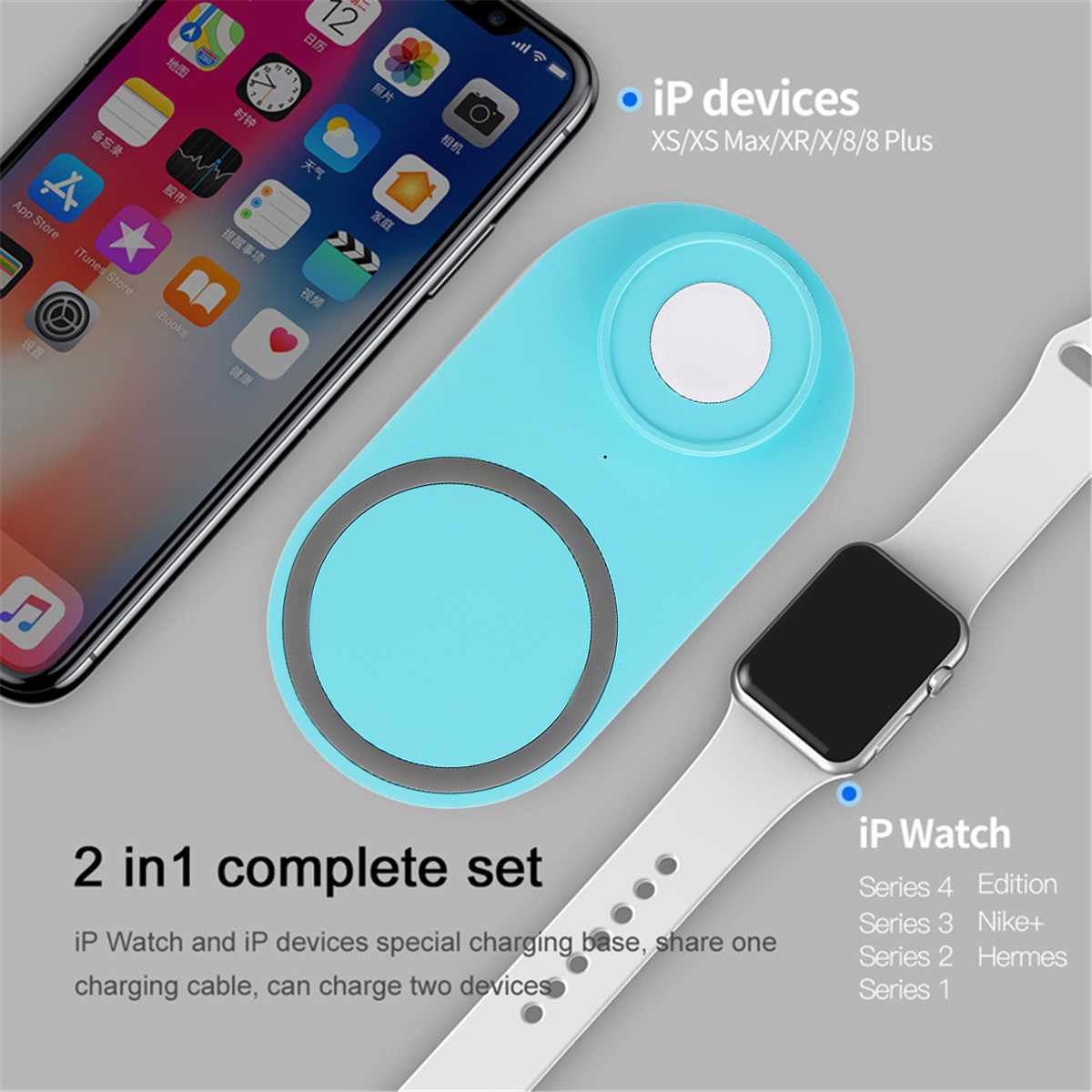 2-In-1-10W-Wireless-Charger-Phone-Charger-Watch-Charger-Fast-Charging-for-Qi-enabled-Smart-Phone-for-1627963-2