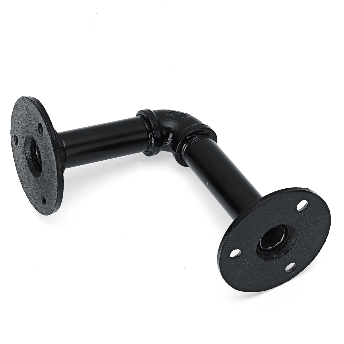 2pcs-Vintage-Iron-Pipe-Shelf-Bracket-Wall-Mounted-Board-Support-Holder-1822413-2