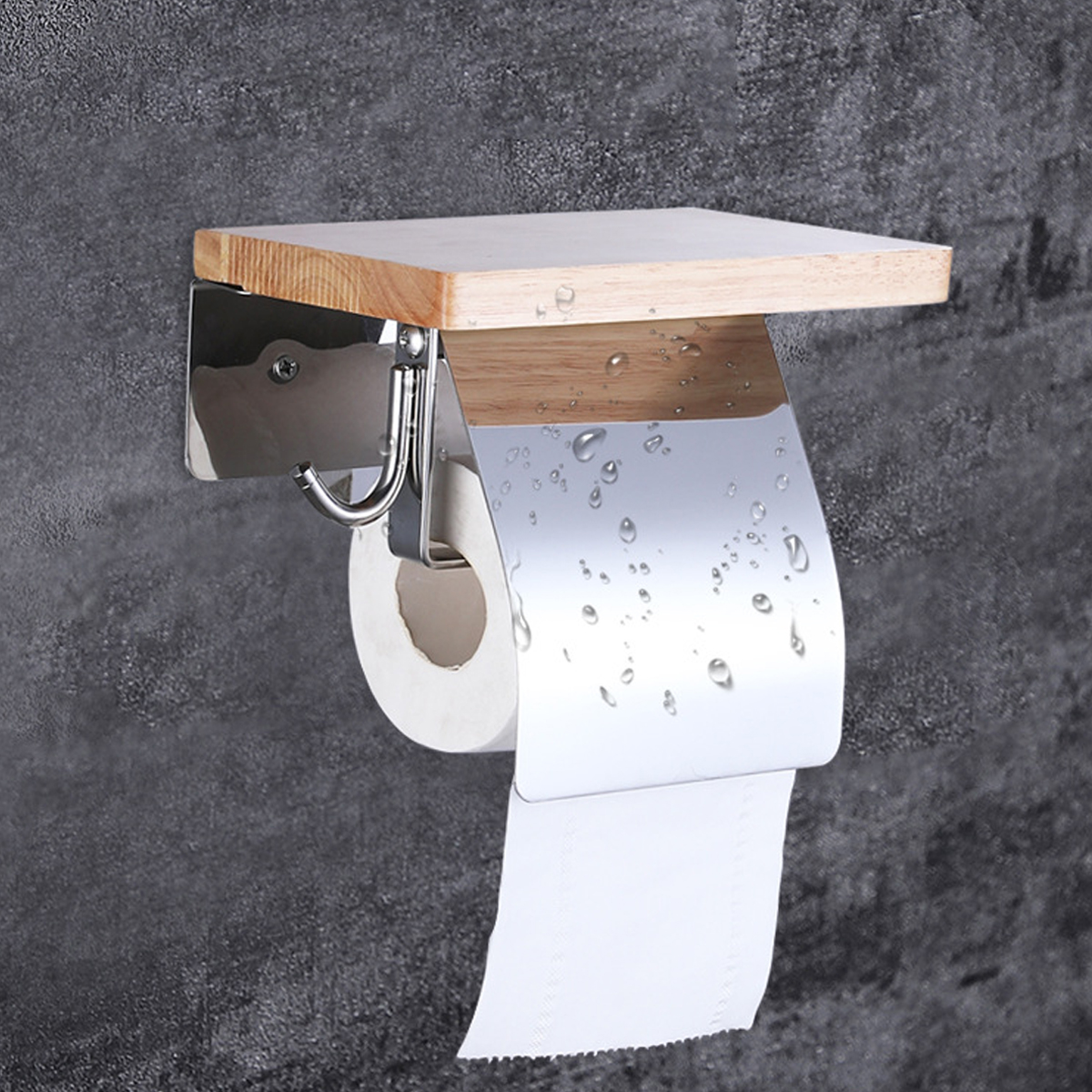 304-Stainless-Steel-Bathroom-Toilet-Tissue-Paper-Rack-Shelf-with-Mobile-Phone-Tray-1787595-9