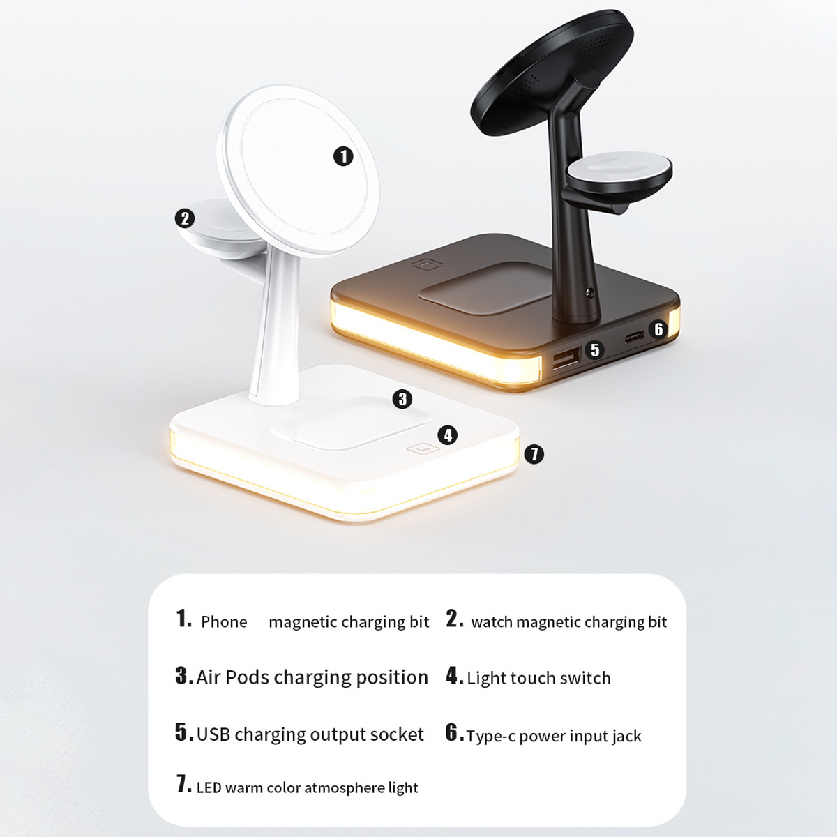 4-IN-1-Magnetic-Wireless-Charging-Station-Dock-Charger-Night-Light-for-iPhone-Airpods-iWatch-1892330-13