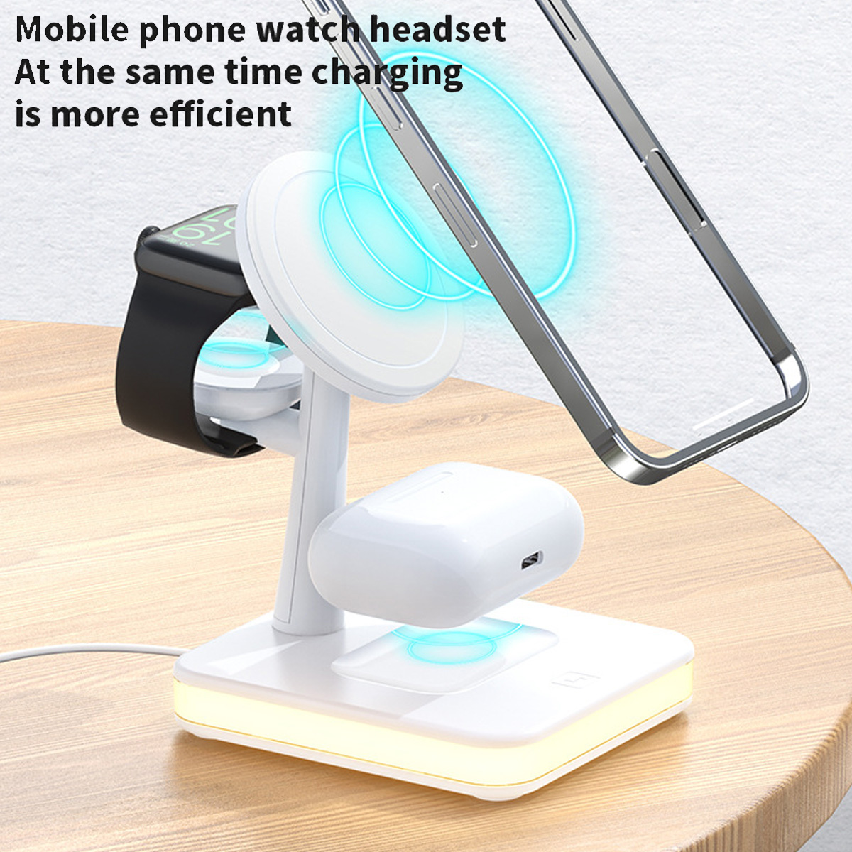 4-IN-1-Magnetic-Wireless-Charging-Station-Dock-Charger-Night-Light-for-iPhone-Airpods-iWatch-1892330-5