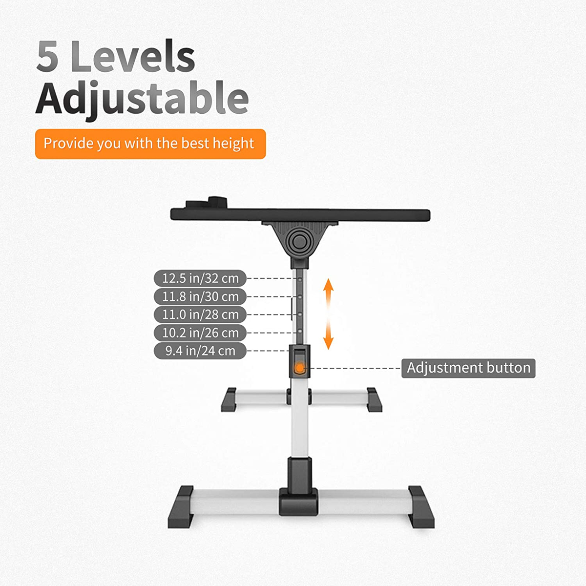 6033cm-Folding-Liftable-Height-4-Gear-Angle-Adjustable-Macbook-Tablet-Folding-Desk-1856685-3