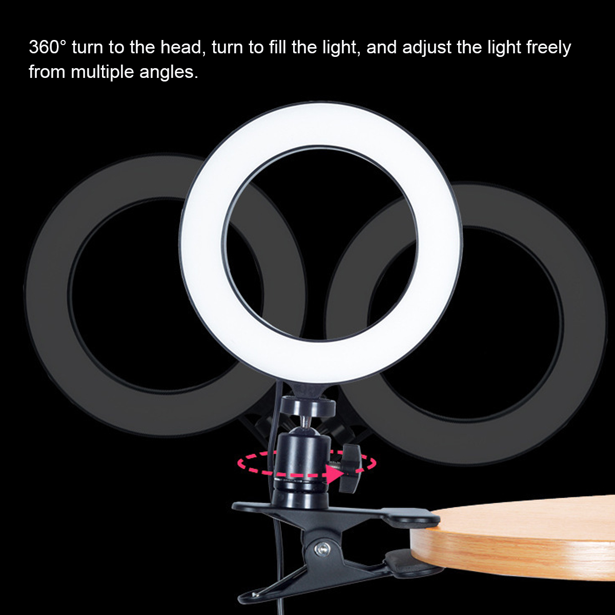 68-inch-Dektop-Fill-Light-Lamp-2800-7200K-360deg-Rotation-Portable-Selfie-Ring-Light-1861032-4