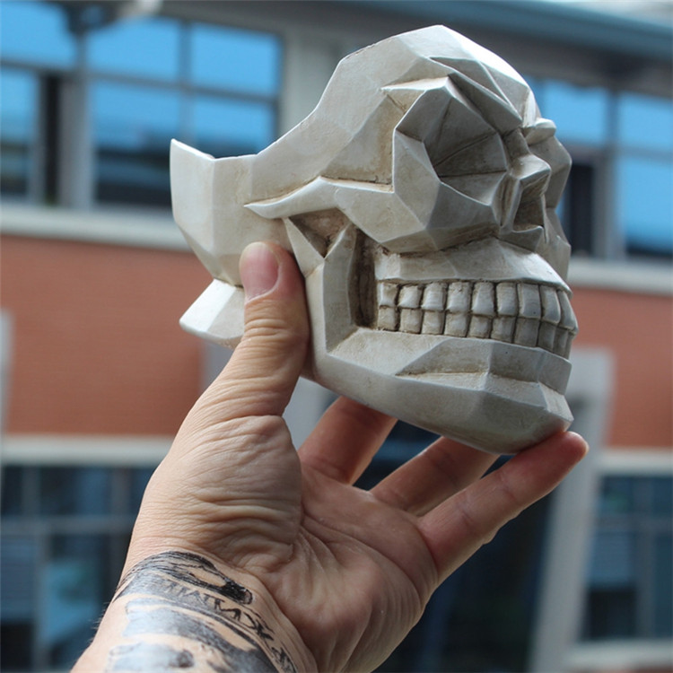 Bakeey-Abstract-Skull-Pattern-Resin-Desktop-Phone-Holder-Storage-Box-Office-Bar-Home-Crafts-Ornament-1634631-12