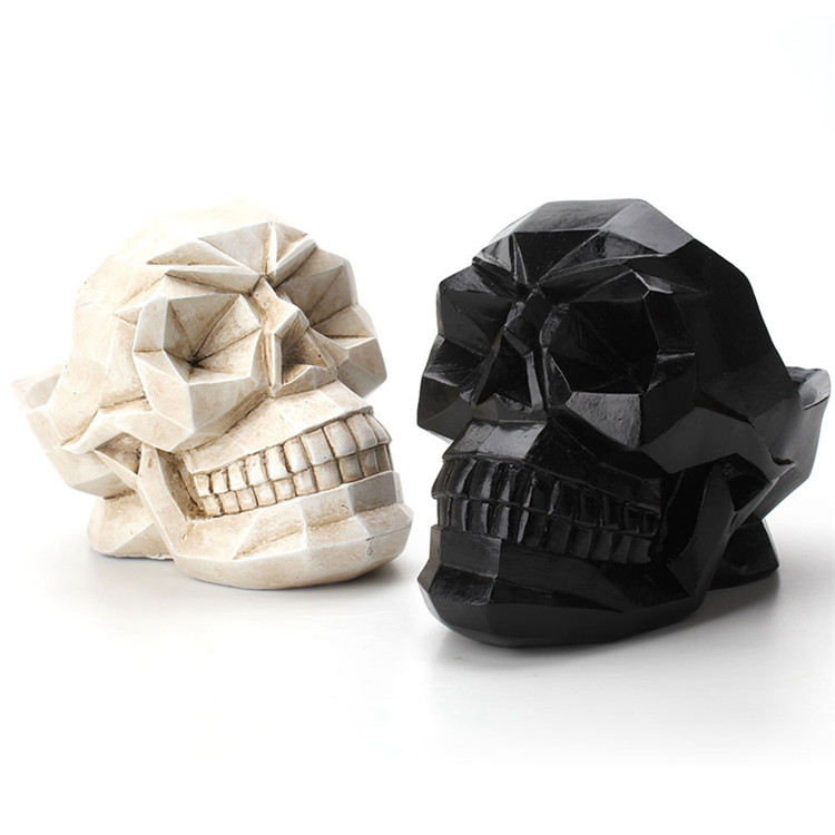 Bakeey-Abstract-Skull-Pattern-Resin-Desktop-Phone-Holder-Storage-Box-Office-Bar-Home-Crafts-Ornament-1634631-3