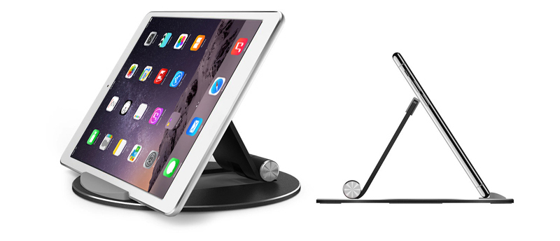 Bakeey-Aluminum-Alloy-Tablet--Phone-Holder-Portable-Foldable-Online-Learning-Live-Streaming-Desktop--1809512-3