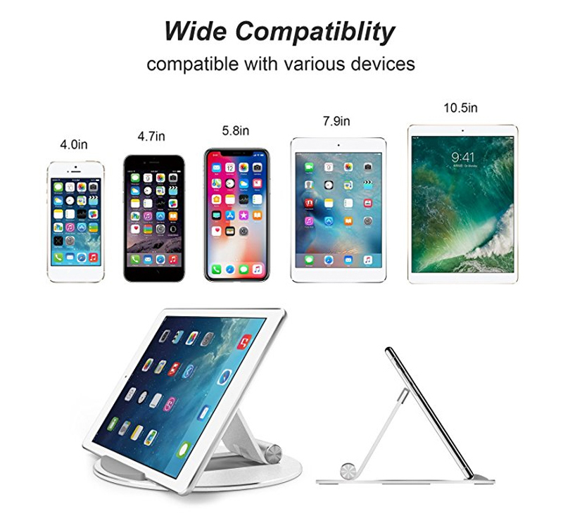 Bakeey-Aluminum-Alloy-Tablet--Phone-Holder-Portable-Foldable-Online-Learning-Live-Streaming-Desktop--1809512-8
