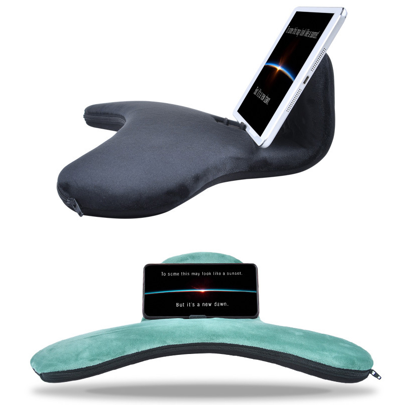 Bakeey-Creative-Mobile-Phone-Tablet-Sponge-Sofa-Bookend-Stand-Reading-Book-Holder-Lazy-Bracket-1906432-4