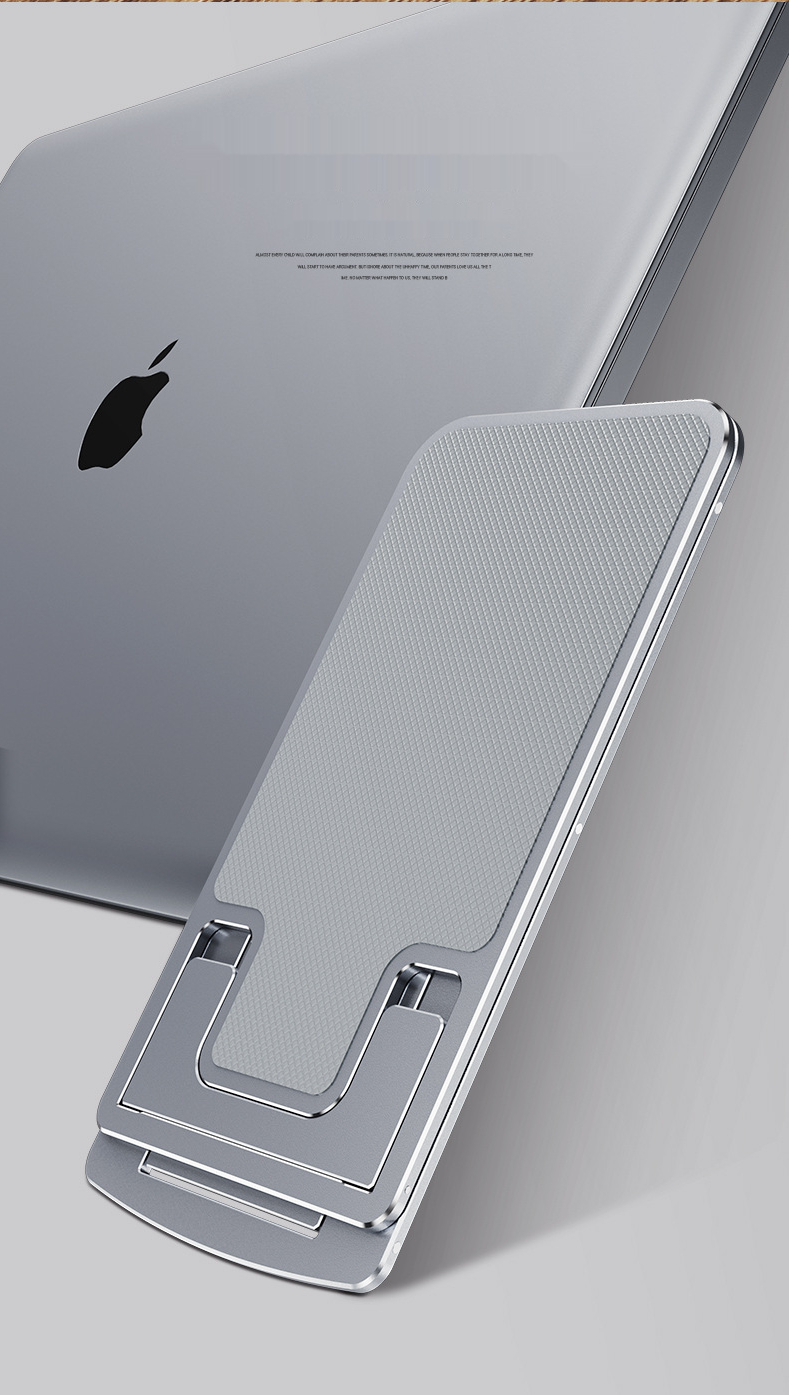 Bakeey-Foldable-Desktop-PhoneTablet-Holder-Aluminum-Alloy-Online-Learning-Live-Streaming-Adjustable--1934732-2