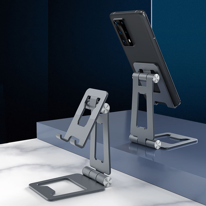 Bakeey-Folding-Desktop-Holder-Aluminum-alloy-Tablet-Bracket-For-iPhone-13-Pro-Max-13-Mini-For-Samsun-1931972-5