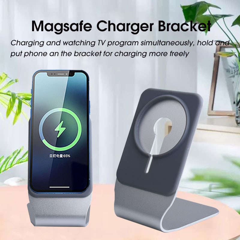 Bakeey-For-Magsafe-Wireless-Charger-Base-Bracket-Mount-Aluminium-Alloy-Desktop-Holder-for-iPhone-12--1820283-1
