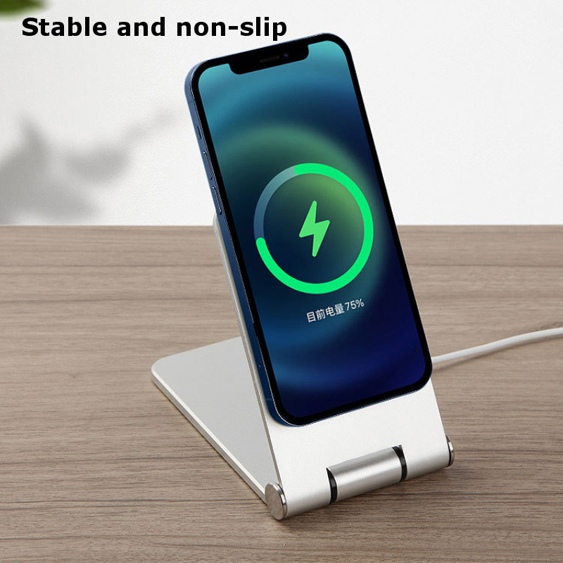 Bakeey-MagSafe-Wireless-Charger-Base-Mount-Aluminium-Alloy-Foldable-Desktop-Holder-for-iPhone-12-Ser-1787864-3
