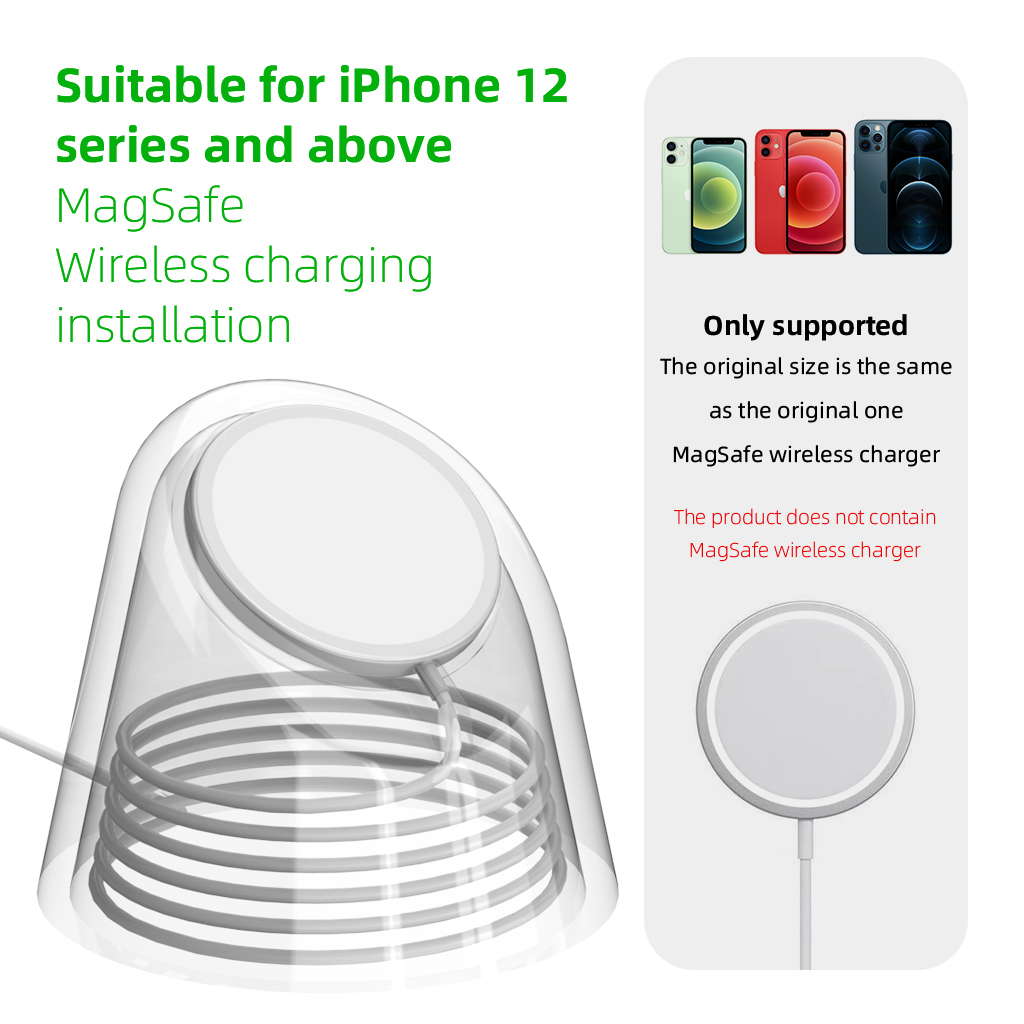 Bakeey-MagSafe-Wireless-Charger-Silicone-Base-Stand-Bracket-Mount-Desktop-Holder-for-iPhone-12-Serie-1786088-6