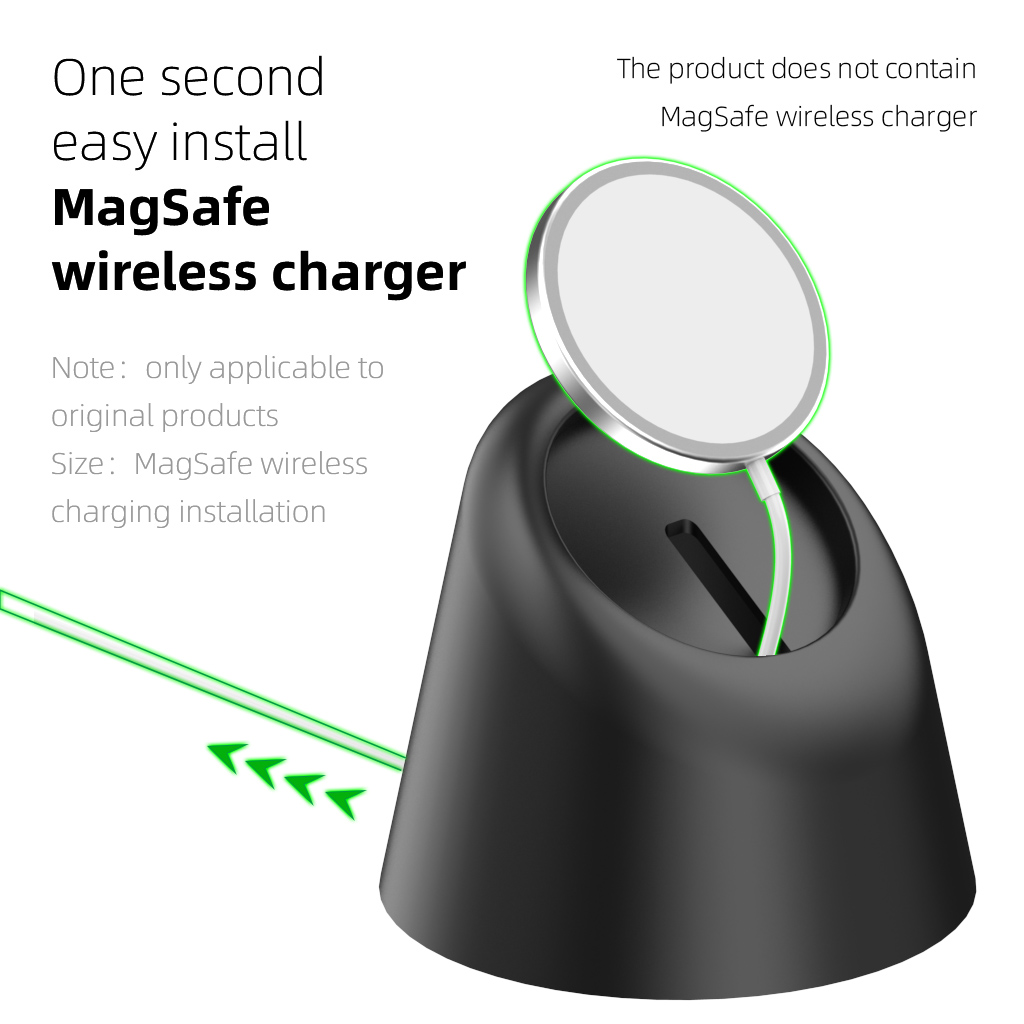 Bakeey-MagSafe-Wireless-Charger-Silicone-Base-Stand-Bracket-Mount-Desktop-Holder-for-iPhone-12-Serie-1786088-7
