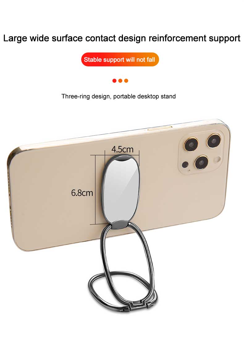 Bakeey-Mini-Multifunctional-Folding-Magnetic-Desktop-Holder-Stand-Phone-Ring-Holder-for-iPhone-12-PO-1859646-4