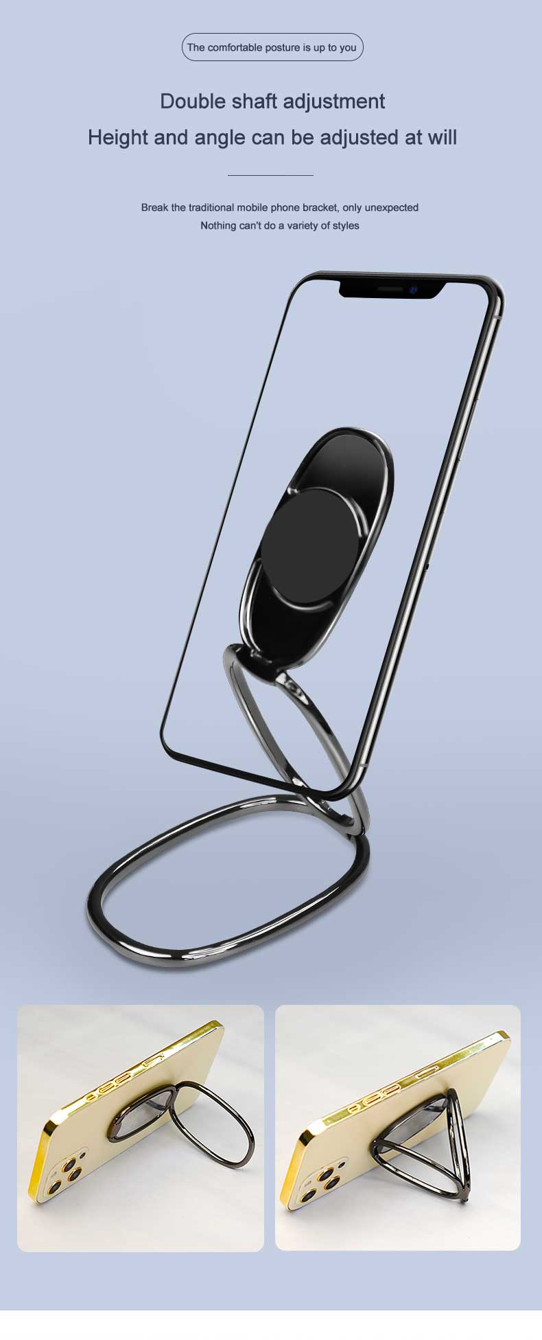 Bakeey-Mini-Multifunctional-Folding-Magnetic-Desktop-Holder-Stand-Phone-Ring-Holder-for-iPhone-12-PO-1859646-7