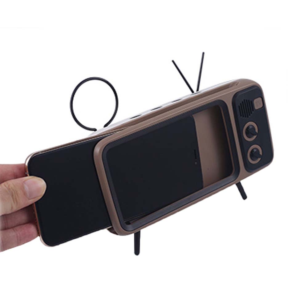 Bakeey-Mini-Retro-TV-Pattern-Desktop-Cell-Phone-Stand-Holder-Lazy-Bracket-Compatible-with-Mobile-Pho-1579325-7