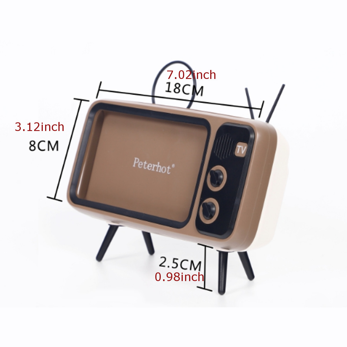 Bakeey-Mini-Retro-TV-Pattern-Desktop-Cell-Phone-Stand-Holder-Lazy-Bracket-Compatible-with-Mobile-Pho-1579325-8