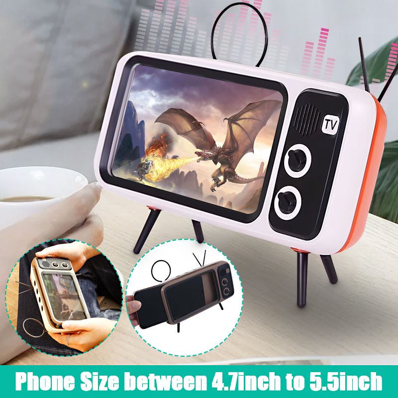 Bakeey-Mini-Retro-TV-Pattern-Desktop-Phone-Stand-Holder-Lazy-Bracket-for-Mobile-Phone-between-47-inc-1634630-1