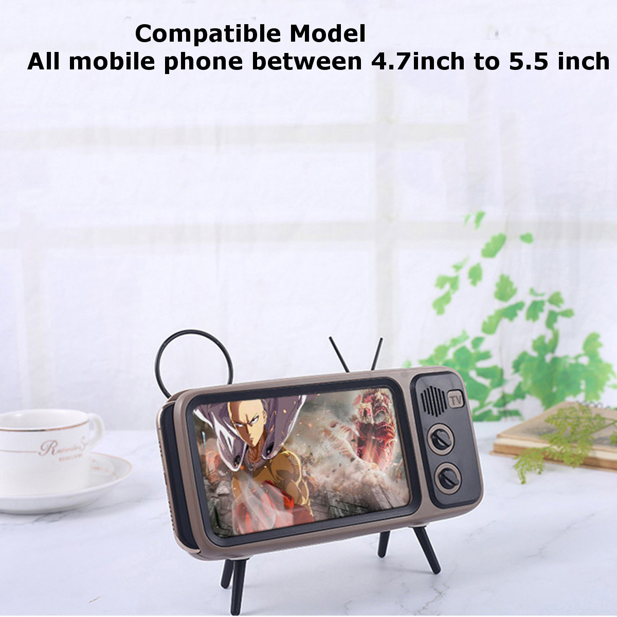 Bakeey-Mini-Retro-TV-Pattern-bluetooth-Speaker-Desktop-Cell-Phone-Stand-Holder-Lazy-Bracket-for-Mobi-1634628-9