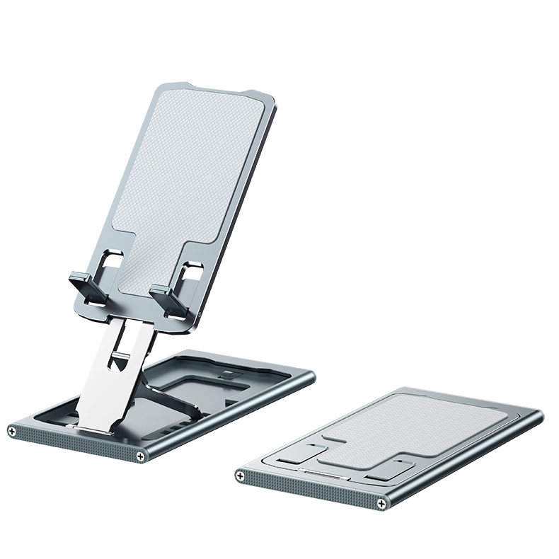 Bakeey-Multi-Angle-Adjustment-Aluminum-Alloy-TabletPhone-Holder-Portable-Folding-Online-Learning-Liv-1925387-9