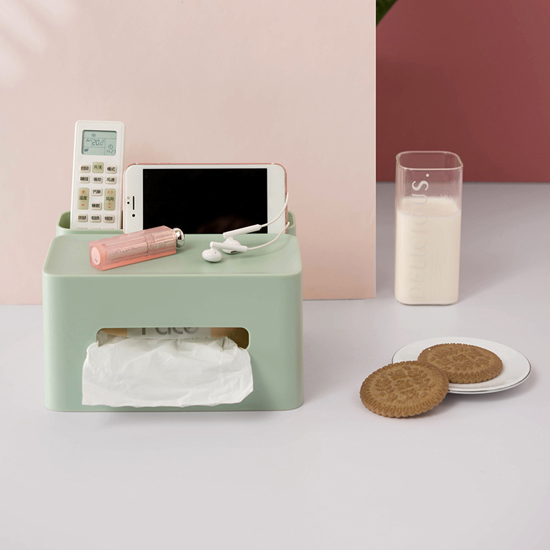 Bakeey-Multifunctional-Dressing-Table-Desktop-Tissue-Paper-Box-Articles-Classification-Organizer-Box-1777019-2