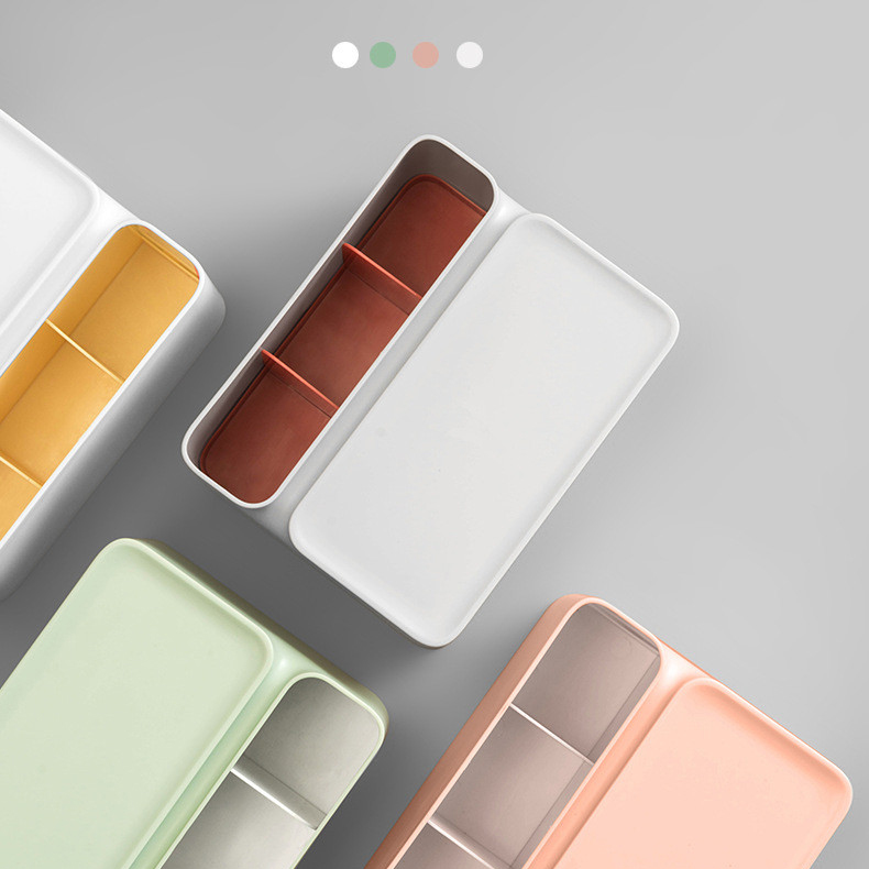 Bakeey-Multifunctional-Dressing-Table-Desktop-Tissue-Paper-Box-Articles-Classification-Organizer-Box-1777019-10