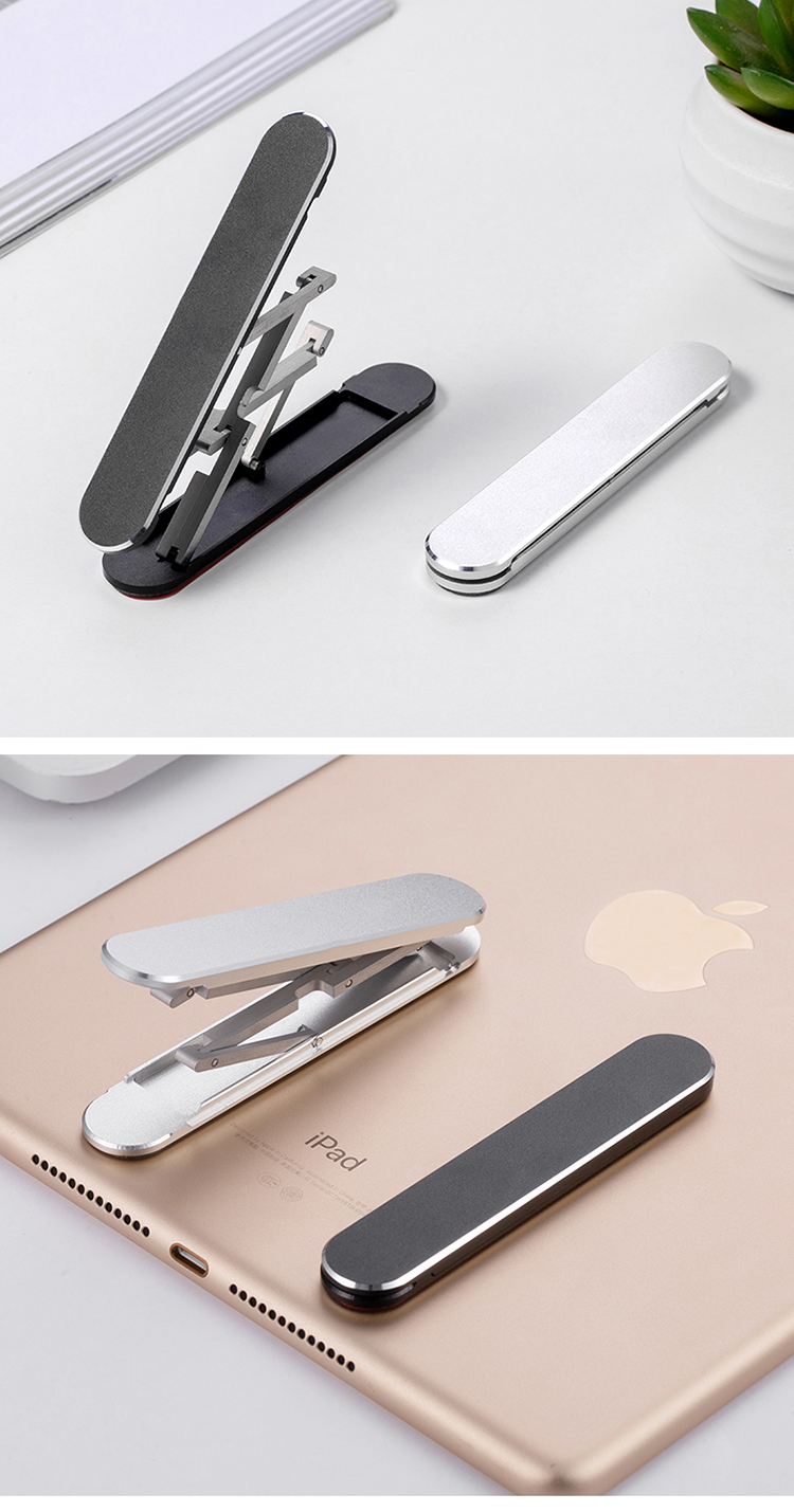 Bakeey-Portable-Folding-Hidden-Type-Lazy-Phone-Desktop-Holder-Aluminum-Alloy-Stand-Back-Stick-Mobile-1786338-6