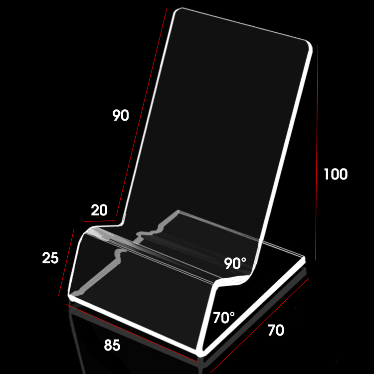 Bakeey-Portable-Transparent-Acrylic-Mobile-Phone-Desktop-Holder-Stand-1820237-4