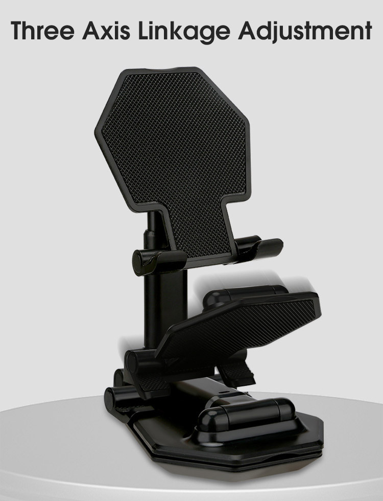 Bakeey-S6-Folding-Phone-Tablet-Holder-Telescopic-Height-Angle-Free-Adjustable-Desktop-Stand-Bracket--1905050-1