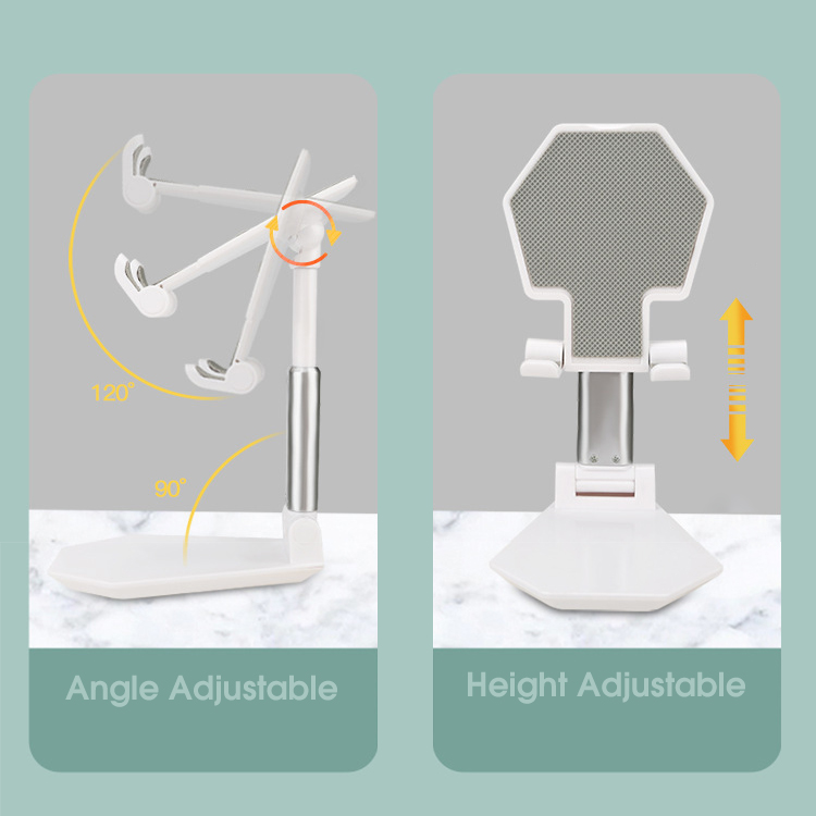 Bakeey-S6-Folding-Phone-Tablet-Holder-Telescopic-Height-Angle-Free-Adjustable-Desktop-Stand-Bracket--1905050-4