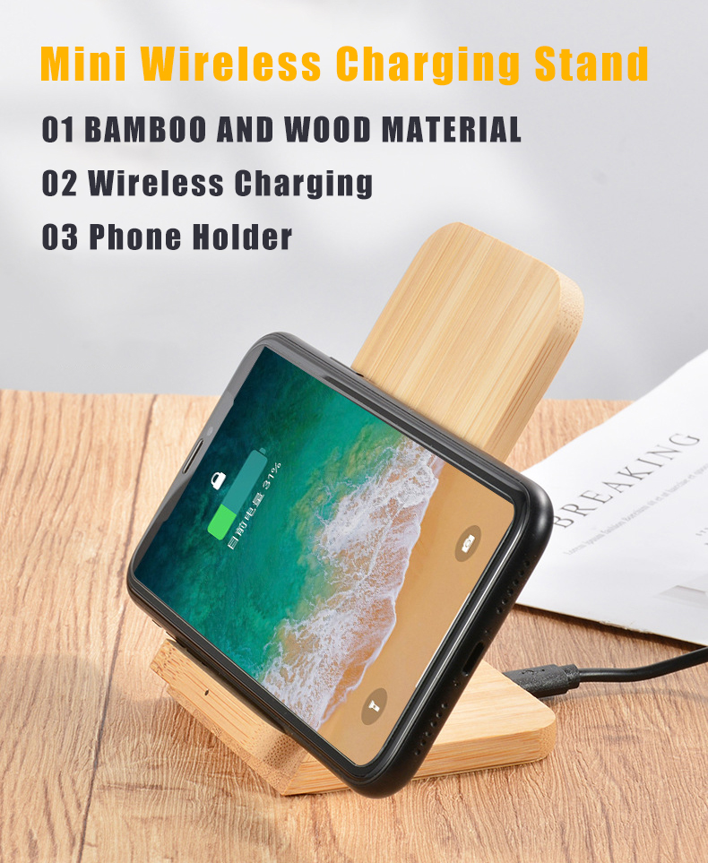 Bakeey-TOVYS-200-10W-Qi-Wireless-Charging-Bamboo-Wooden-Mobile-Phone-Desktop-Holder-Mount-with-Indic-1788418-1