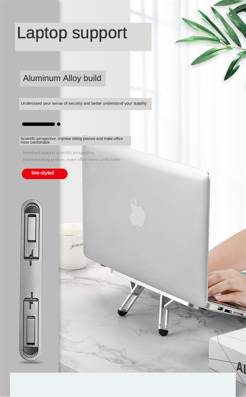 Bakeey-Universal-Folding-Angle-Adjustable-Heat-Dissipation-Aluminium-Alloy-Macbook-Desktop-Holder-St-1907939-1