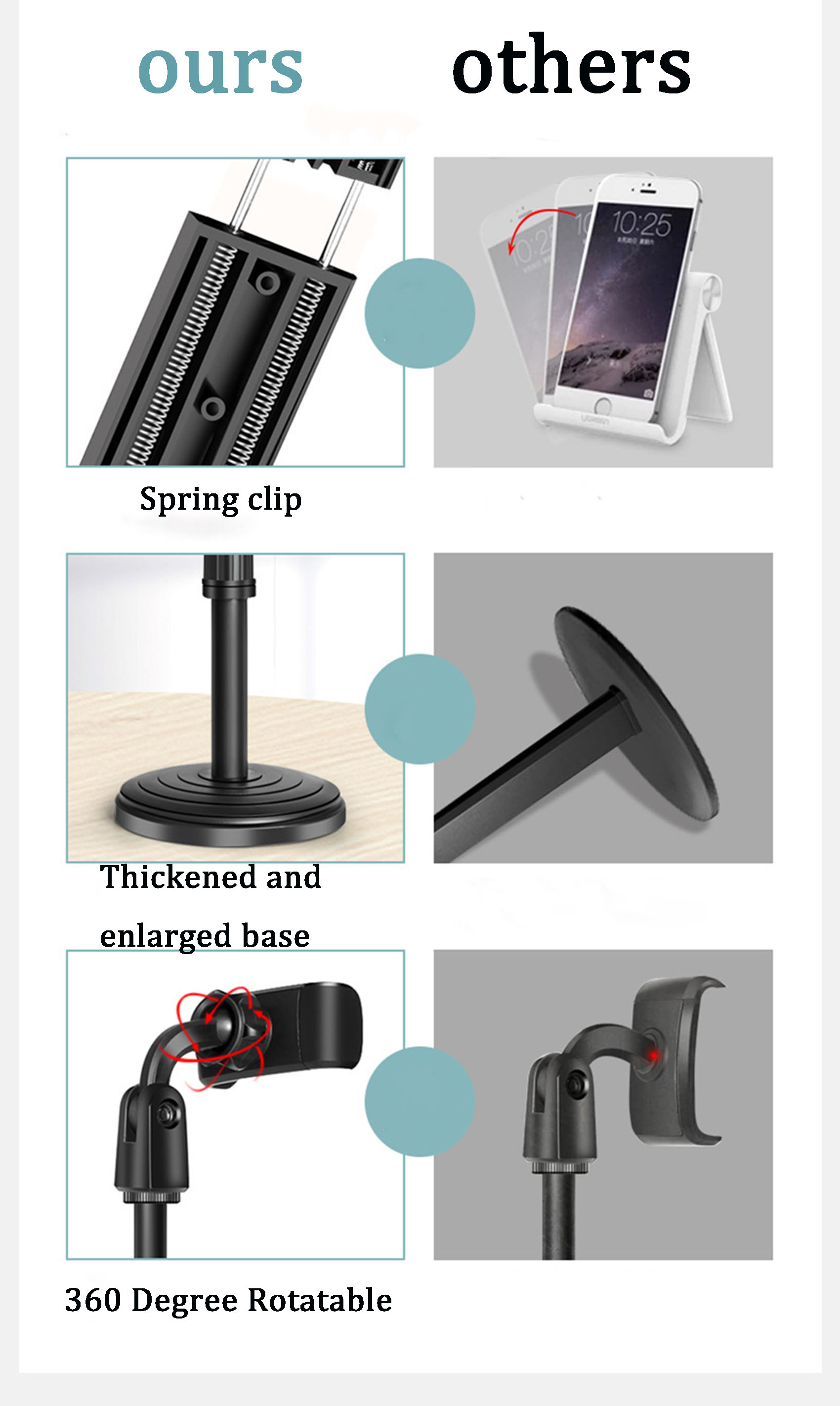 Bakeey-Universal-Liftable-360-Degree-Rotatable-Adjustable-Anti-Slip-Youtube-TikTok-Video-Live-Stream-1735053-2