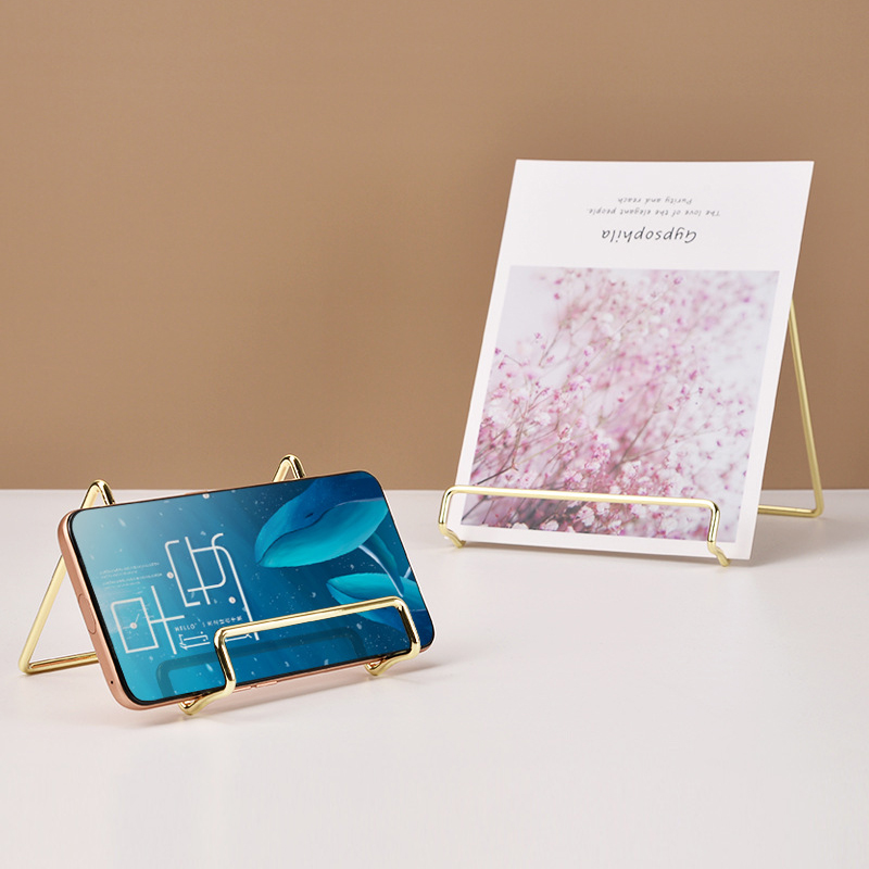 Bakeey-Universal-Simple-Metal-Mobile-Phone-Tablet-Magazine-Desktop-Holder-Stand-for-UMIDIGI-BISON-PO-1828708-4