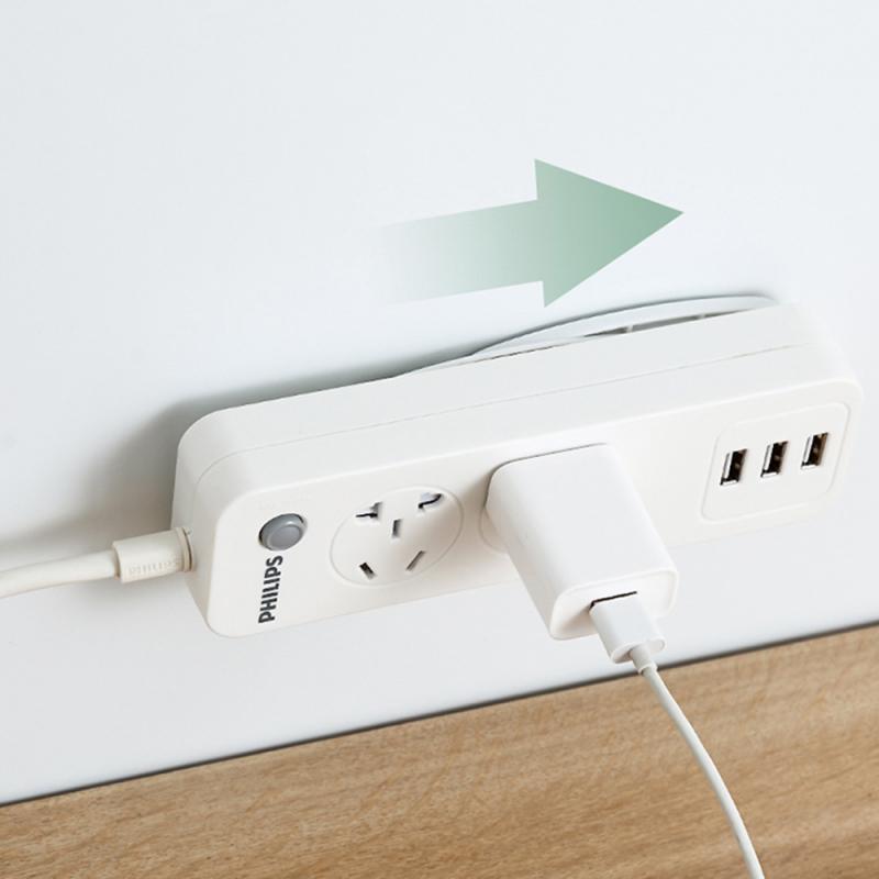 Bakeey-Wall-Mounted-Sticker-Punch-free-Plug-Fixer-Home-Self-Adhesive-Socket-Fixer-Cable-Wire-Organiz-1732751-3