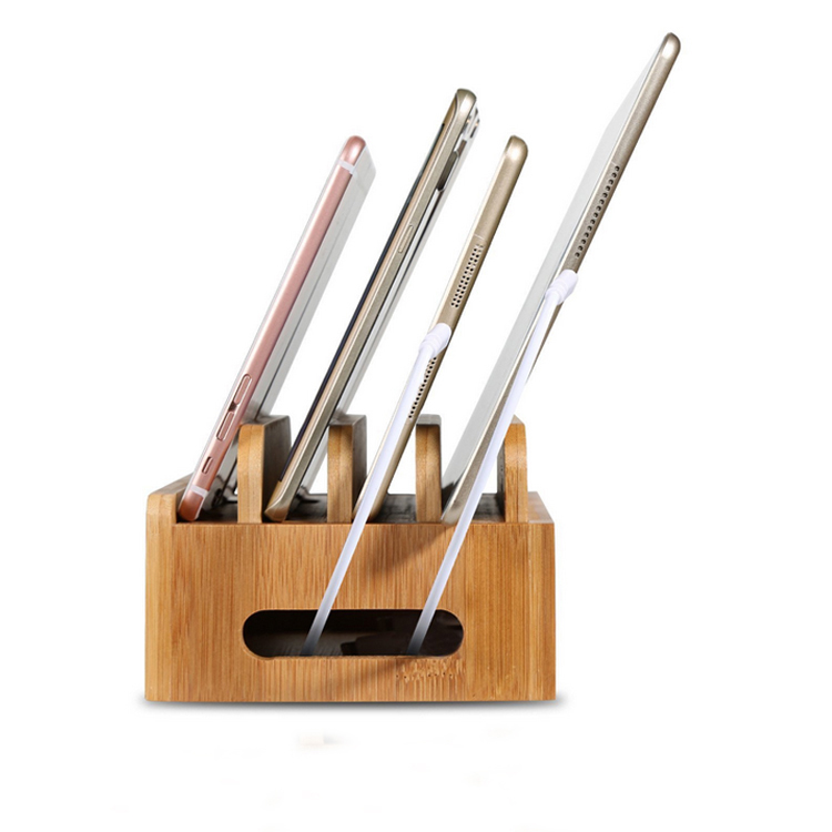 Bamboo-Multi-device-Phone-Holder-Charging-Dock-Stand-Holder-Tablet-Stand-for-Smartphone-Tablet-1138587-2