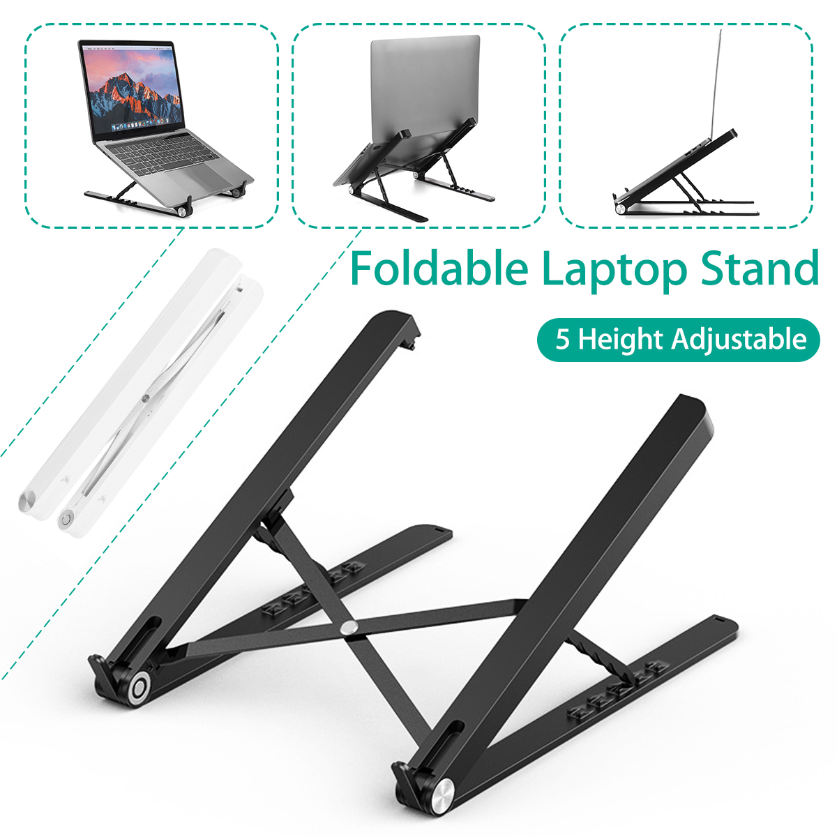 Foldable-5-Height-Adjustable-Heat-Dissipation-Telecommuting-Online-Learning-Desktop-Tablet-Laptop-St-1700967-4